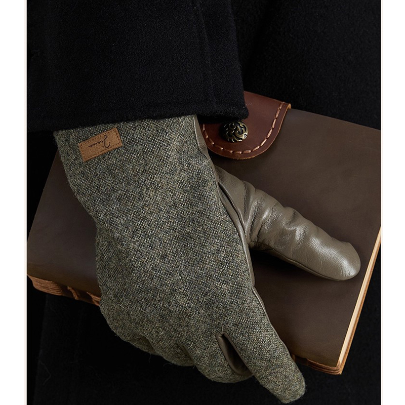 メンズ タッチスクリーン対応 冬用手袋 ロシア製 防風 保温 - Wool Glove Lined のレビューと価格