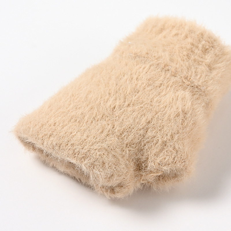 女性用、冬用、保温性のあるウールニット手袋、裏地はフリース、 - Wool Glove Lined のレビューと価格