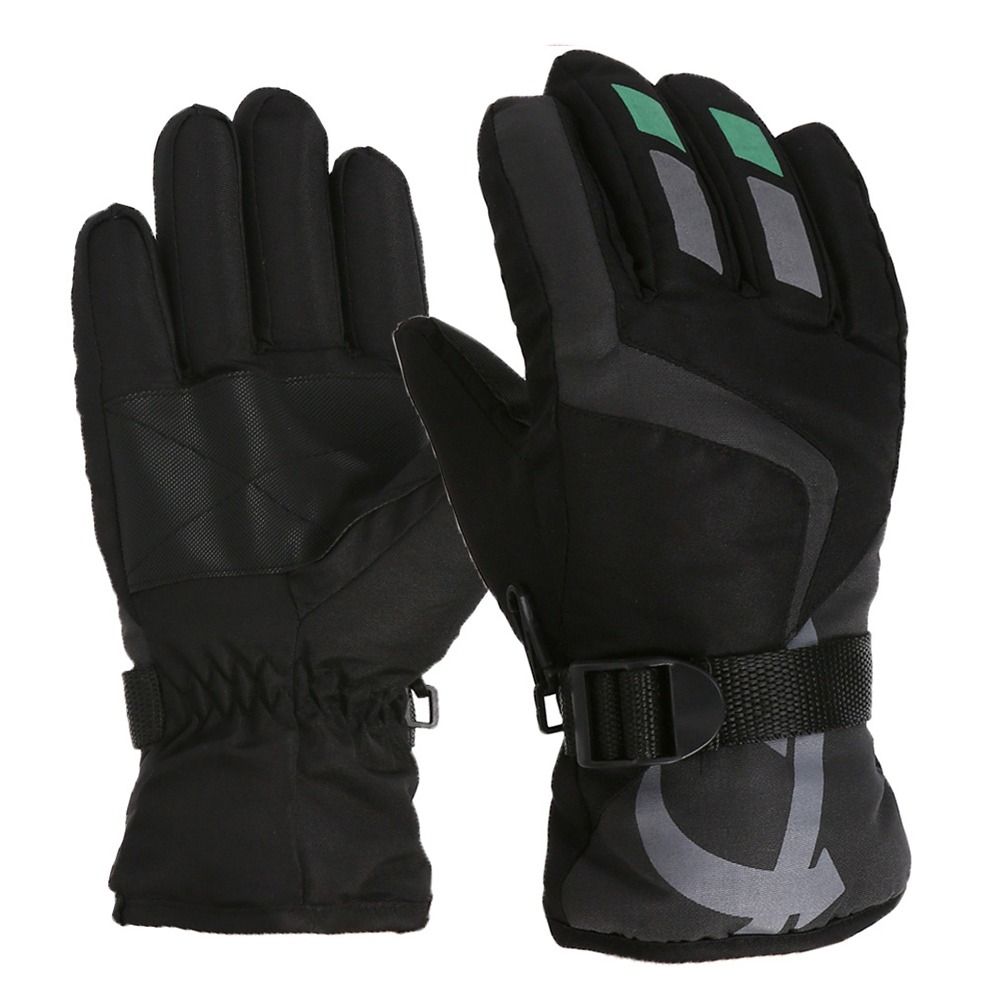 かわいい防風子供用スキーグローブ滑り止め防水ミトン厚く暖かい - Ski Glove Waterproof のレビューと価格